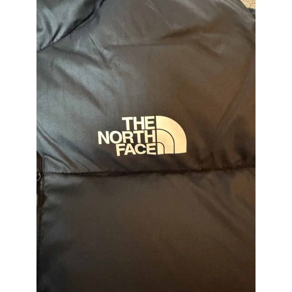 The North Face Kanaga Down Puffer Jacket Mens Large Black Hooded NWT‎ $260